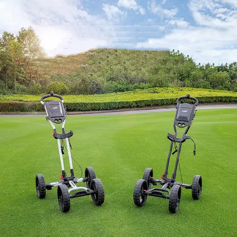 Golf Course Cart Four Wheel Aluminum Alloy Foldable