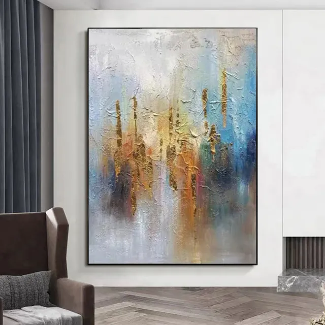 Handmade Oil Painting Canvas Wall Art Decoration Modern Abstract For Home Decor Rolled Frameless Unstretched Painting Without Inner Frame - Shop at LoveMi