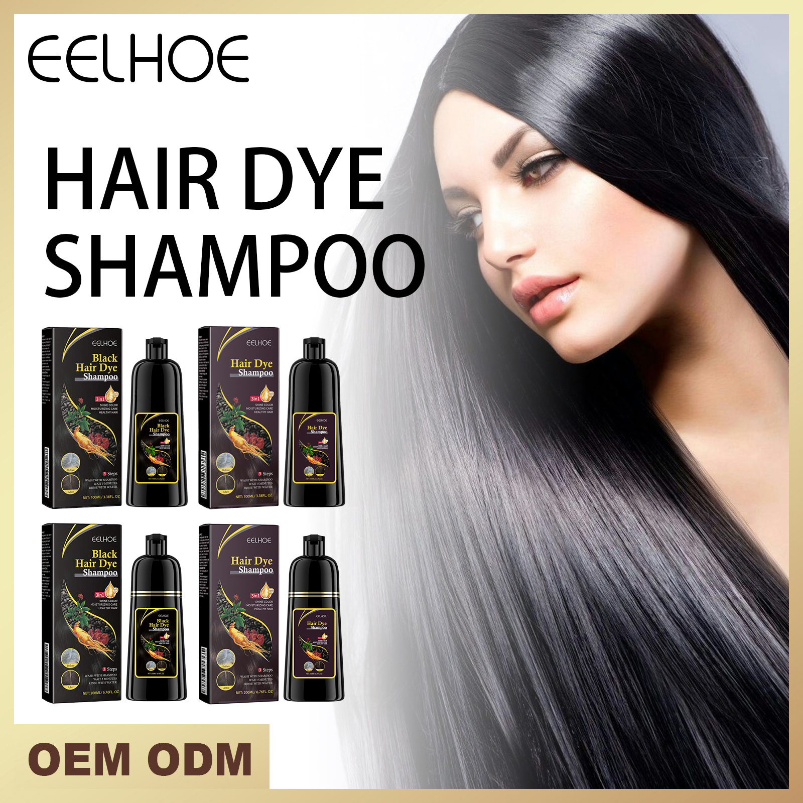 Herbal E Ssence Hair Dye Shampoo, Plant-Based Care, DIY, Long-Lasting Color, Healthy Hair Coloring — foto 13
