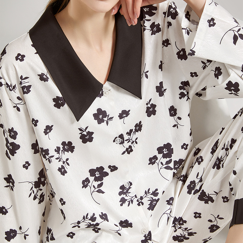 Summer Ice And Snow Silk Sleepwear Air Conditioning Room