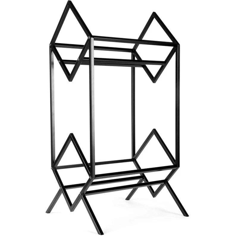 Metal Vinyl Record Stand Holds 140-160 LPs Black Storage Organizer&Display Rack — image 10