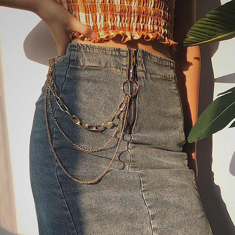 Title 6, Tassel geometric waist chain