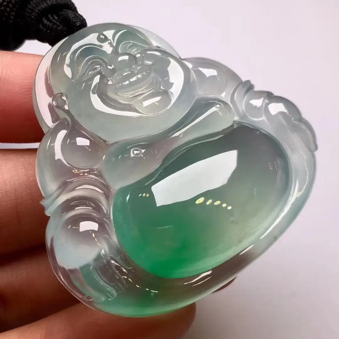 Men's And Women's Fashion High Ice Jadeite Pendant Necklace