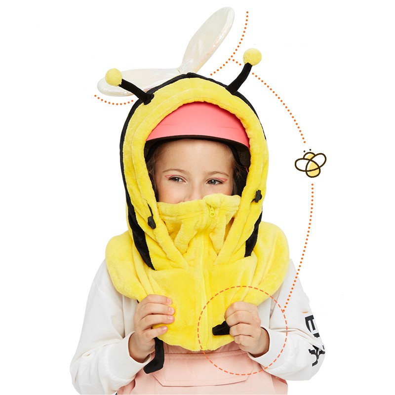 Snowboarding Helmet Hat Set Cartoon Ski Mask Helmet Decoration — foto 4