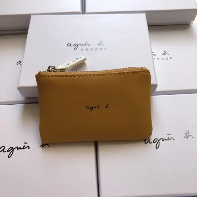 Simple Clutch Bag Horizontal Coin Purse Small Storage Bag Khaki - Shop at LoveMi