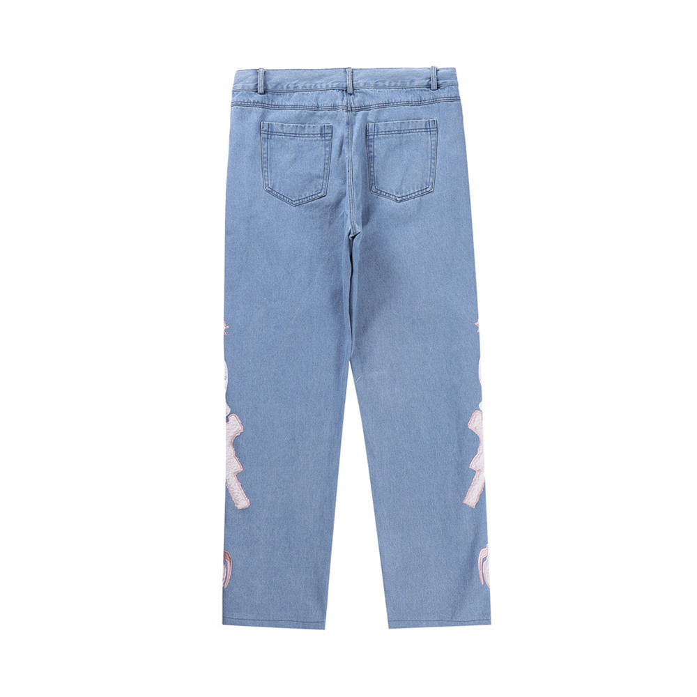 Title 1, Fashion Masked Head Gangster Jeans Male