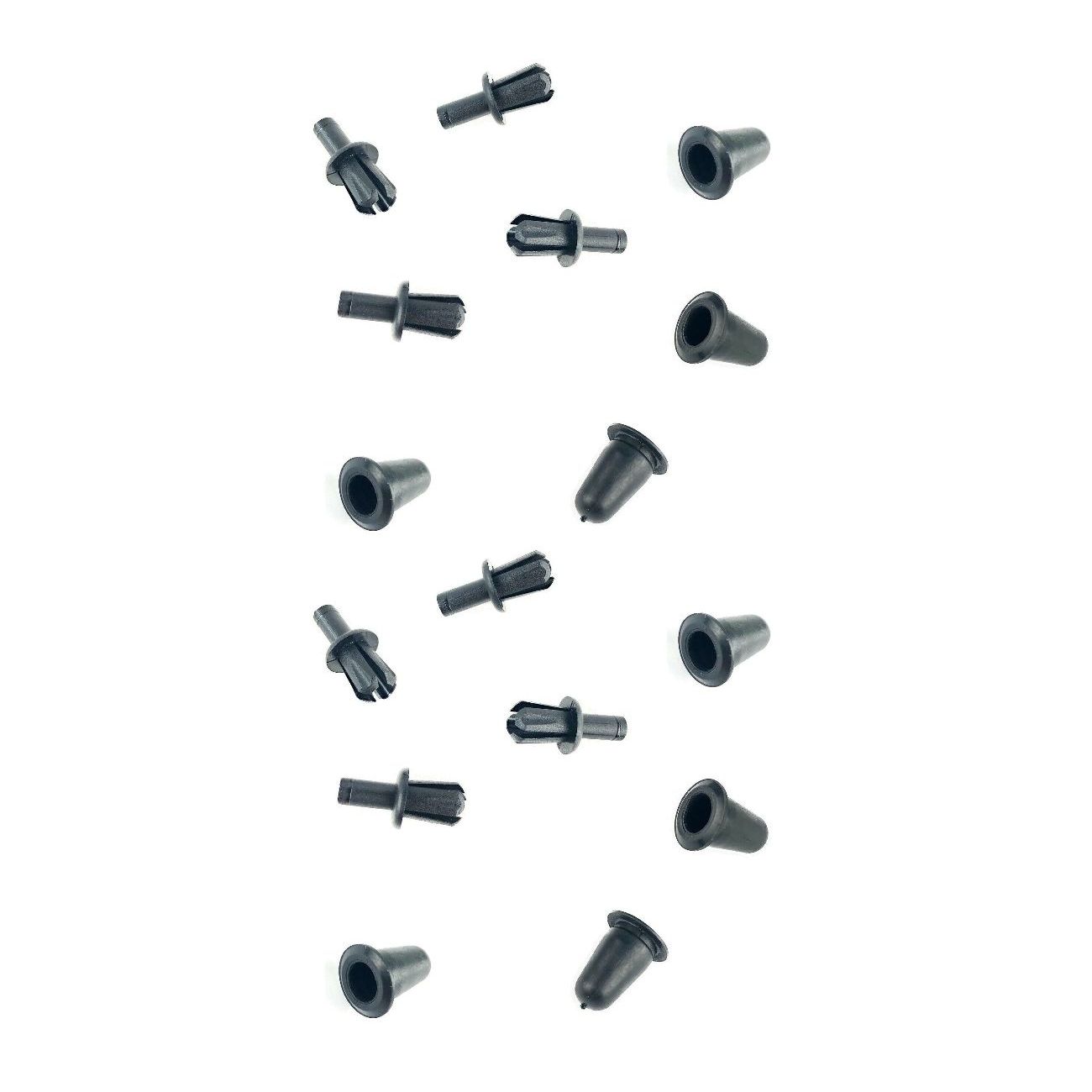 2 Sets Of - For 03-12 Rover L322 Wind Shield A Pillar Push Rivet Retainer Clips
