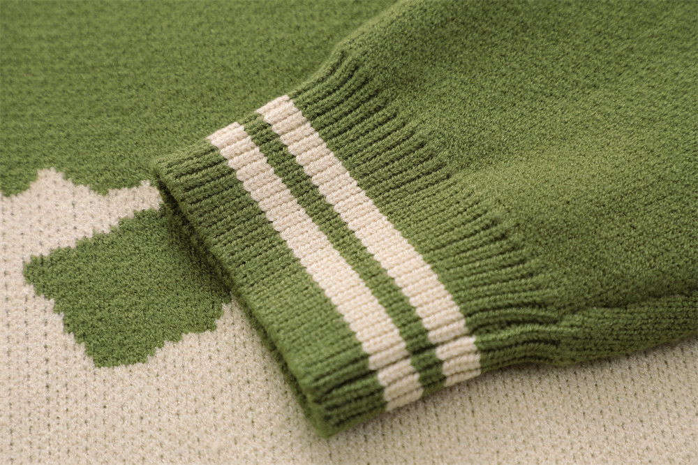 Round Neck Knitted Sweater, picture 5 of 8