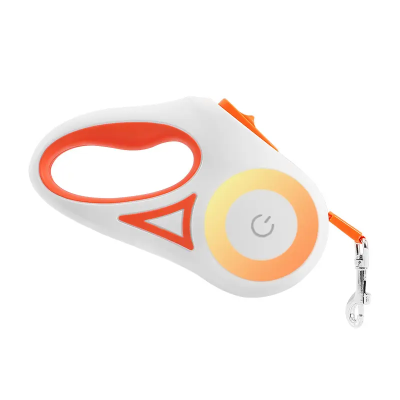 Dog Leash Retractable And Collar Spotlight Automatic