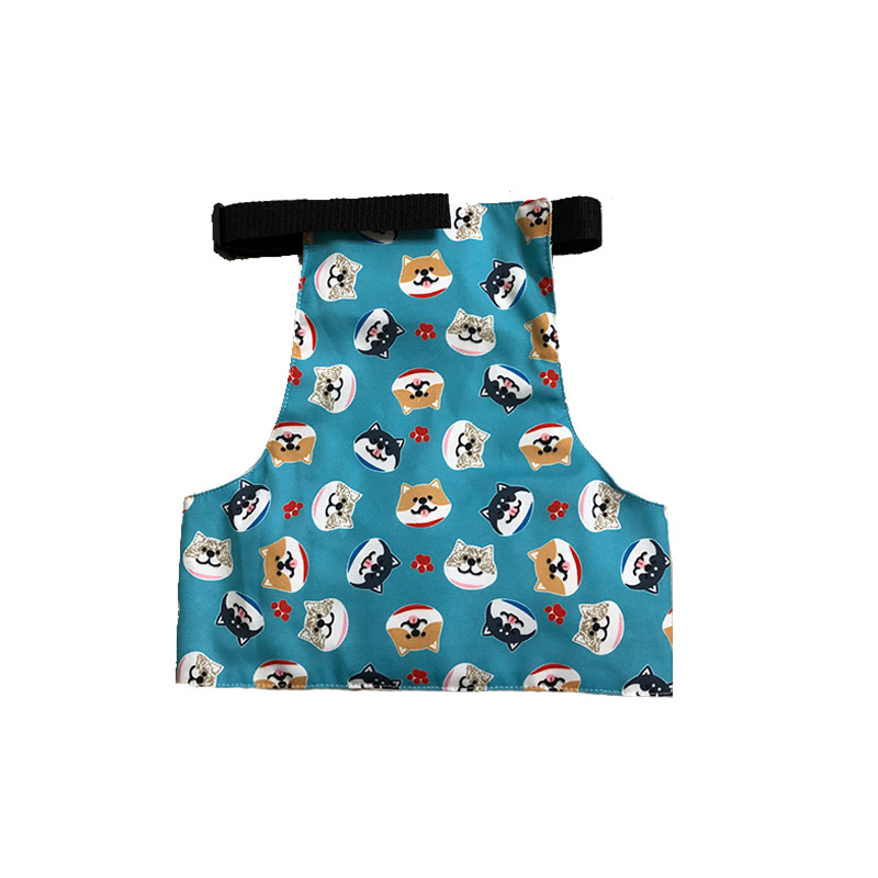 Dog head vest