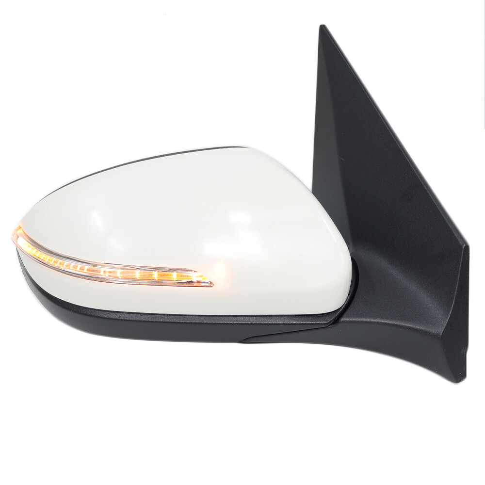 For Hyundai I20 MK2 - Right Driver Wing Mirror Primed White Indicator UK — image 11