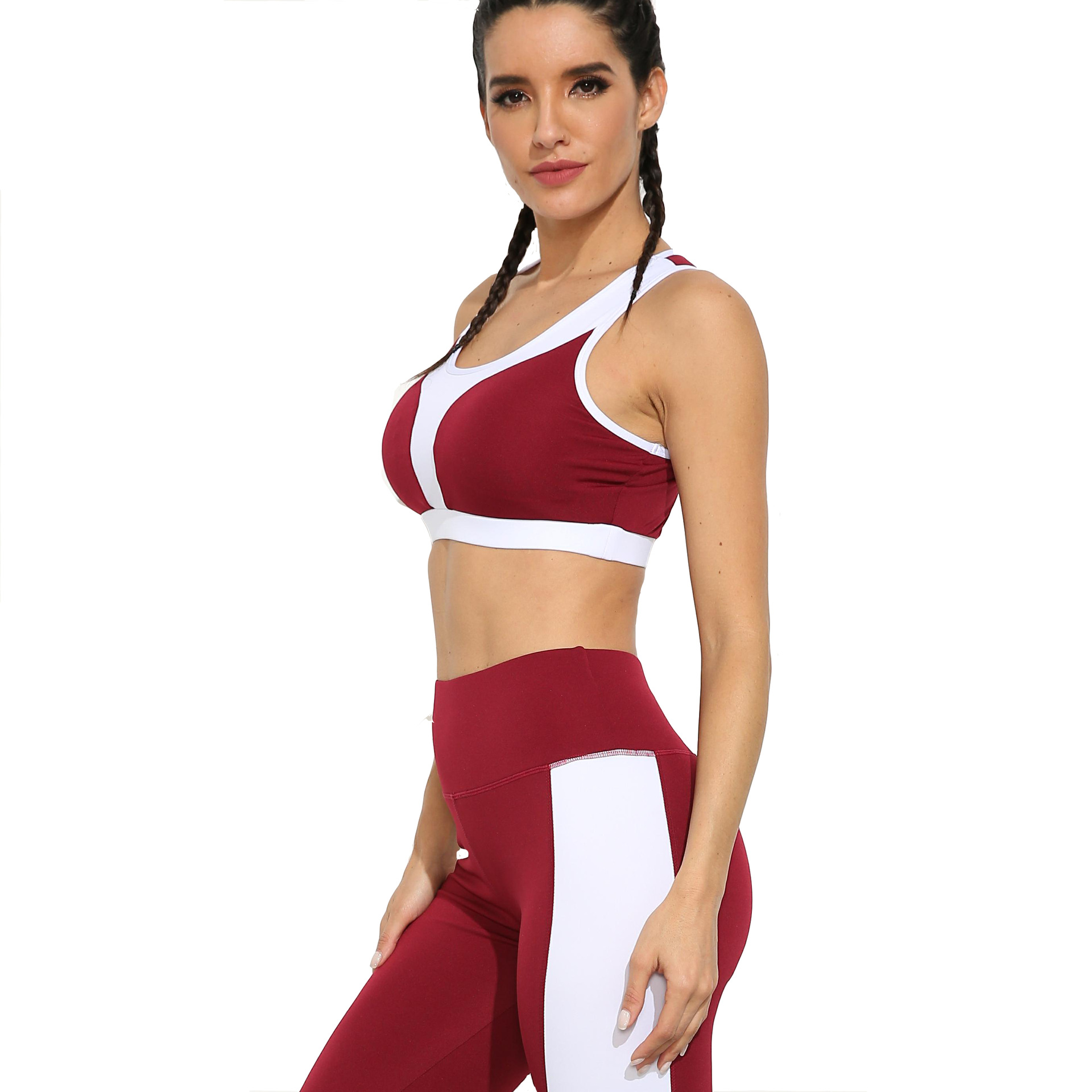 Title 4, Fitness Leisure European Style Yoga Pants Suit