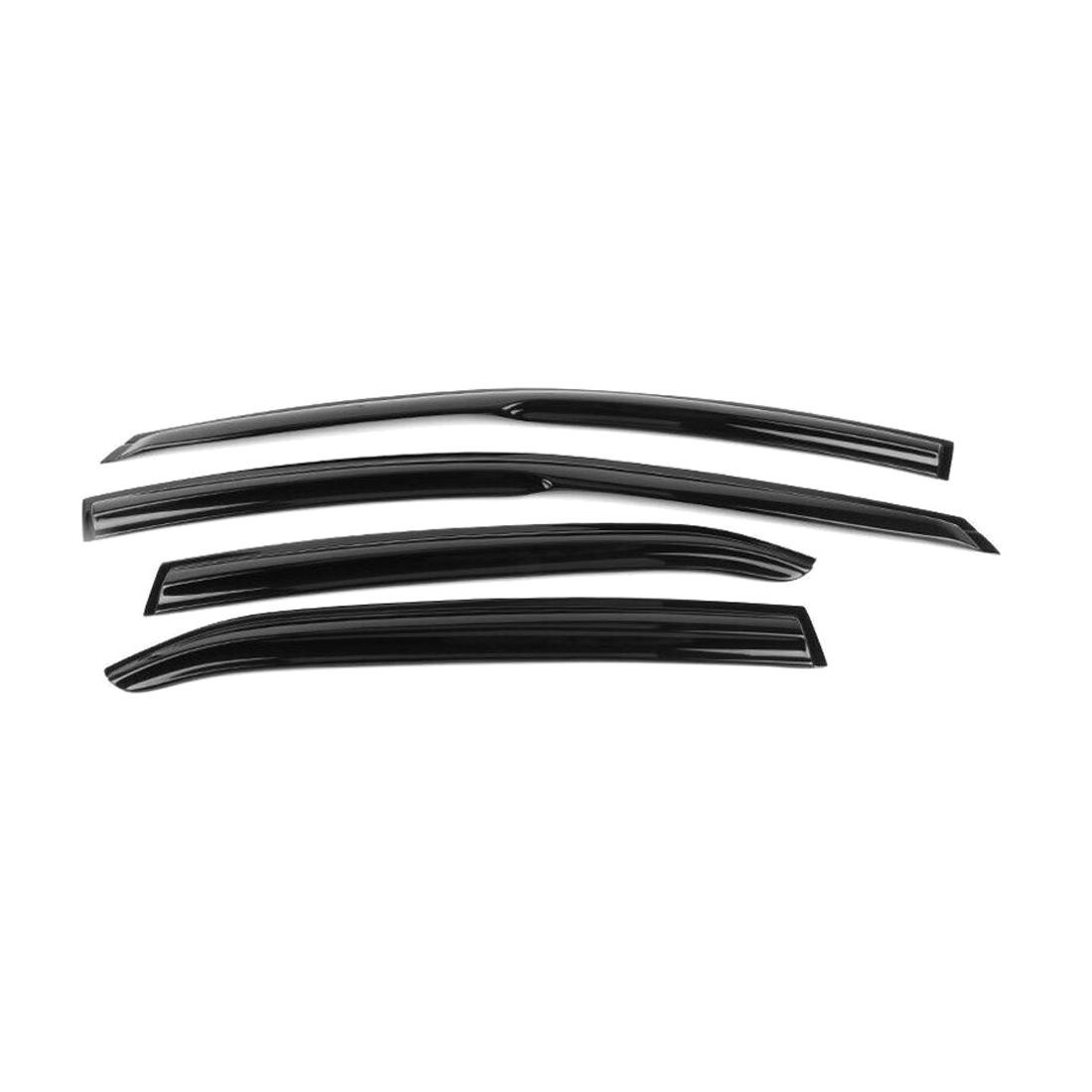 Fit 18-23 T Oyota Camry Mugen Style Acrylic Window Visors Sun Rain Deflector 4Pcs — foto 3