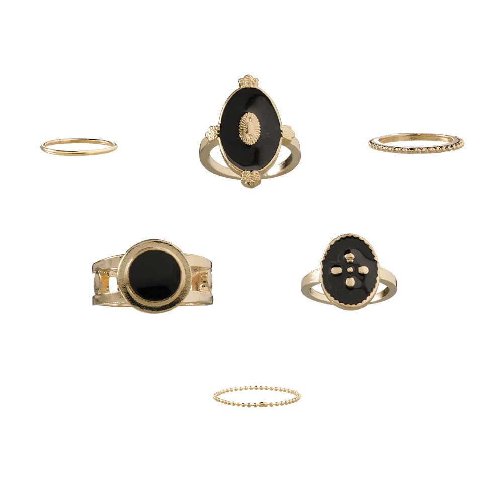 Title 4, Personaliti Black Joint Ring Jednostavan lanac