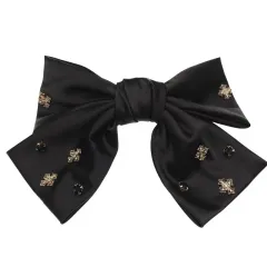 Heavy Industry Bow Tie Retro Big Clip - Black - View 1
