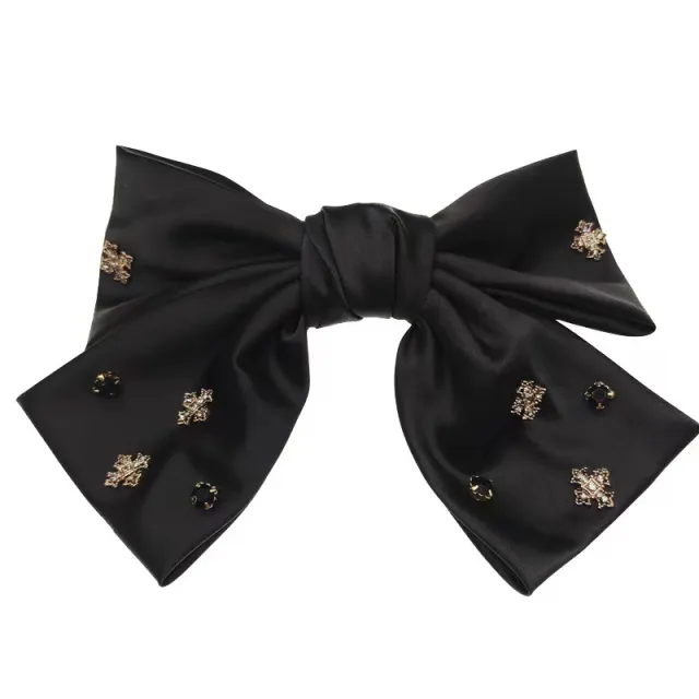 Heavy Industry Bow Tie Retro Big Clip Black - Shop at LoveMi