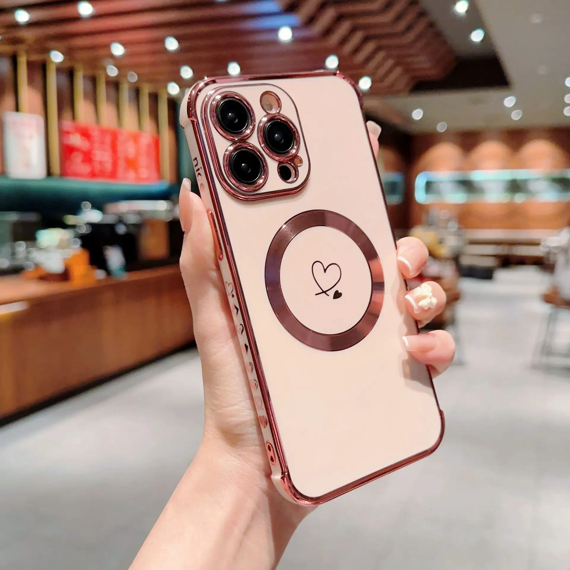 Side Double Love Phone Case