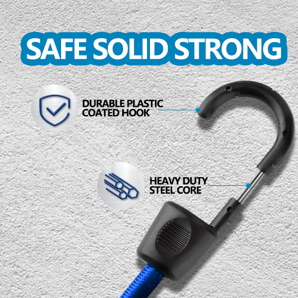 32-piece Set Of Rope Hooks, Elastic Ropes For Outdoor Awnings