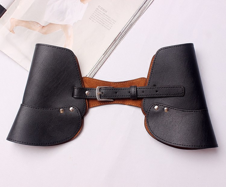 Fashion Girdle, Retro Was Thin, Wide Belt, All-match Waist