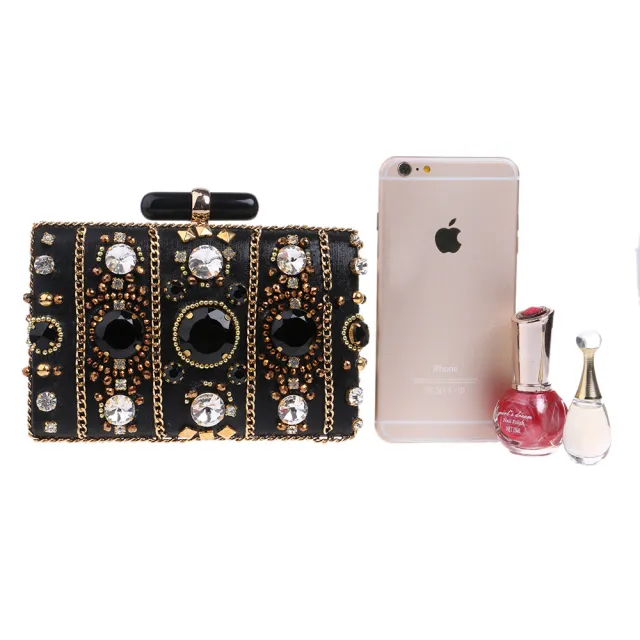 Banquet Clutch Ladies Dress Evening Bag Black - Shop at LoveMi