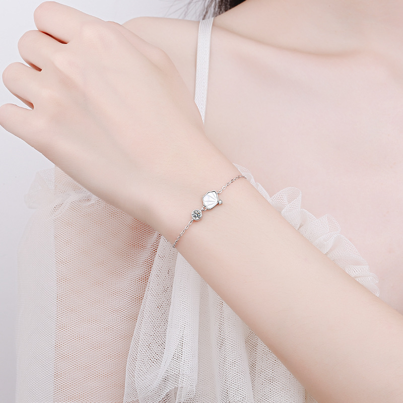 Sterling Silver Casual Fashion Bracelet