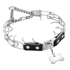Pet Stainless Steel Stimulation Collar Supplies - Steel - View 1