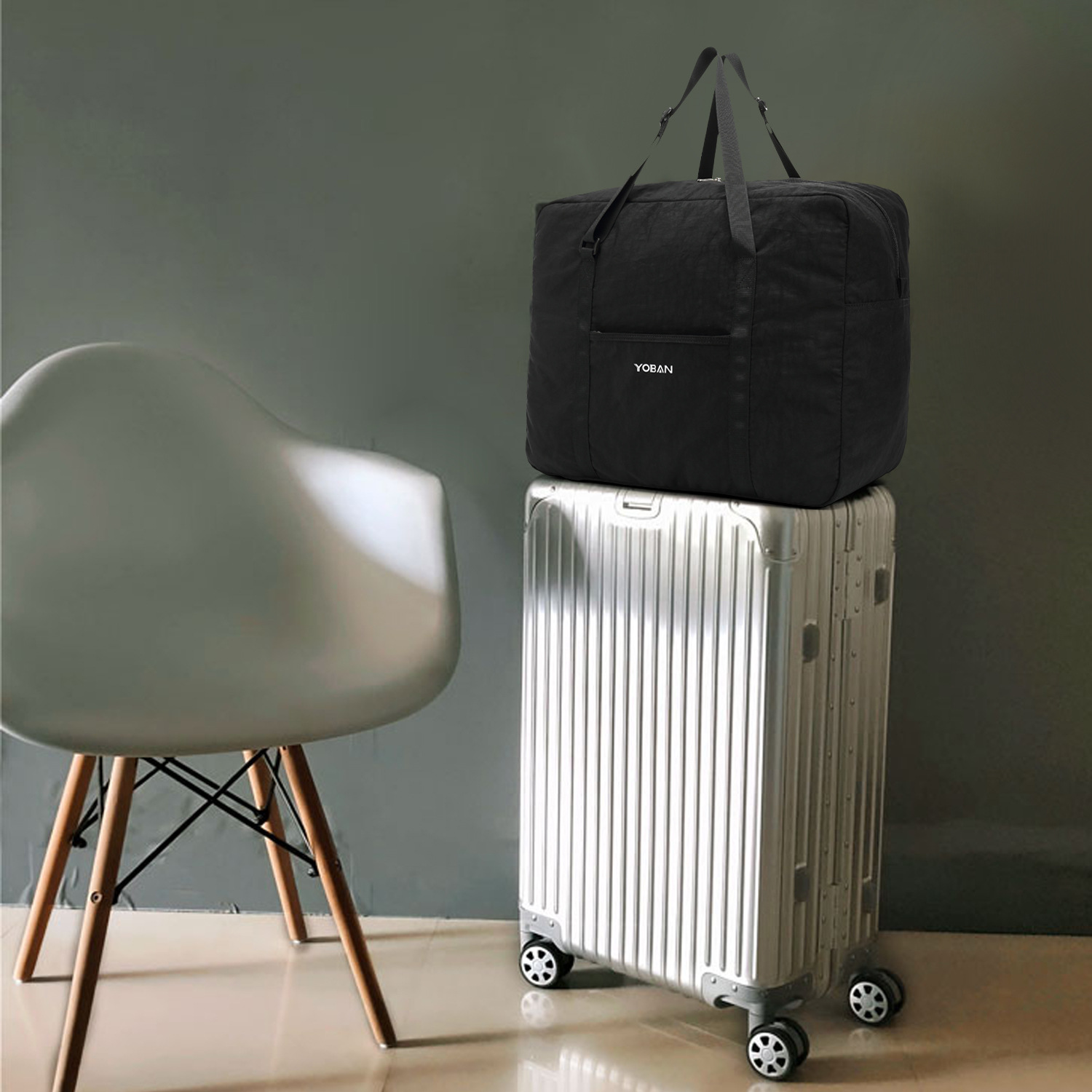 Wear-resistant Waterproof Storage Breathable Burden-free Folding Travel Bag — foto 3