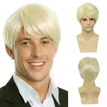 New Men’s Synthetic Natural Wig