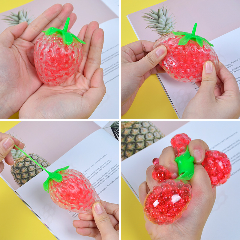 Red Beaded Strawberry