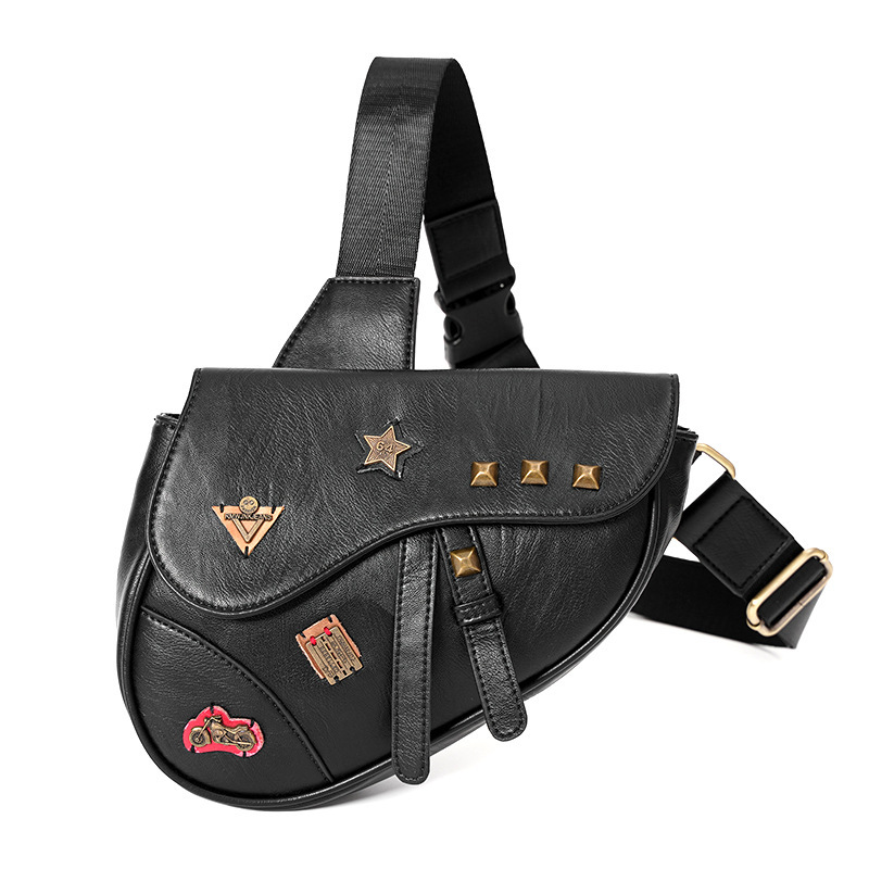 Fashion Vintage Saddle Bag Men’s