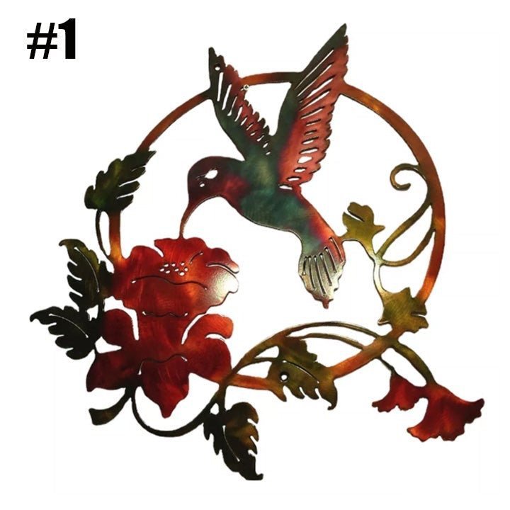 Metal Hummingbird Wall Art, picture 2 of 6