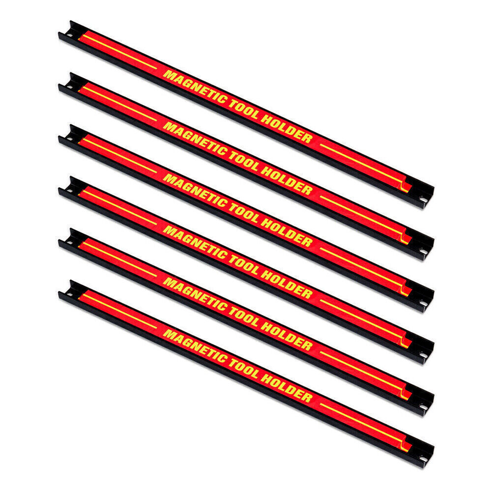 6x18 Heavy Duty Magnetic Tool Bar Storage Holder Rack Garage Wall Holder Strips 3