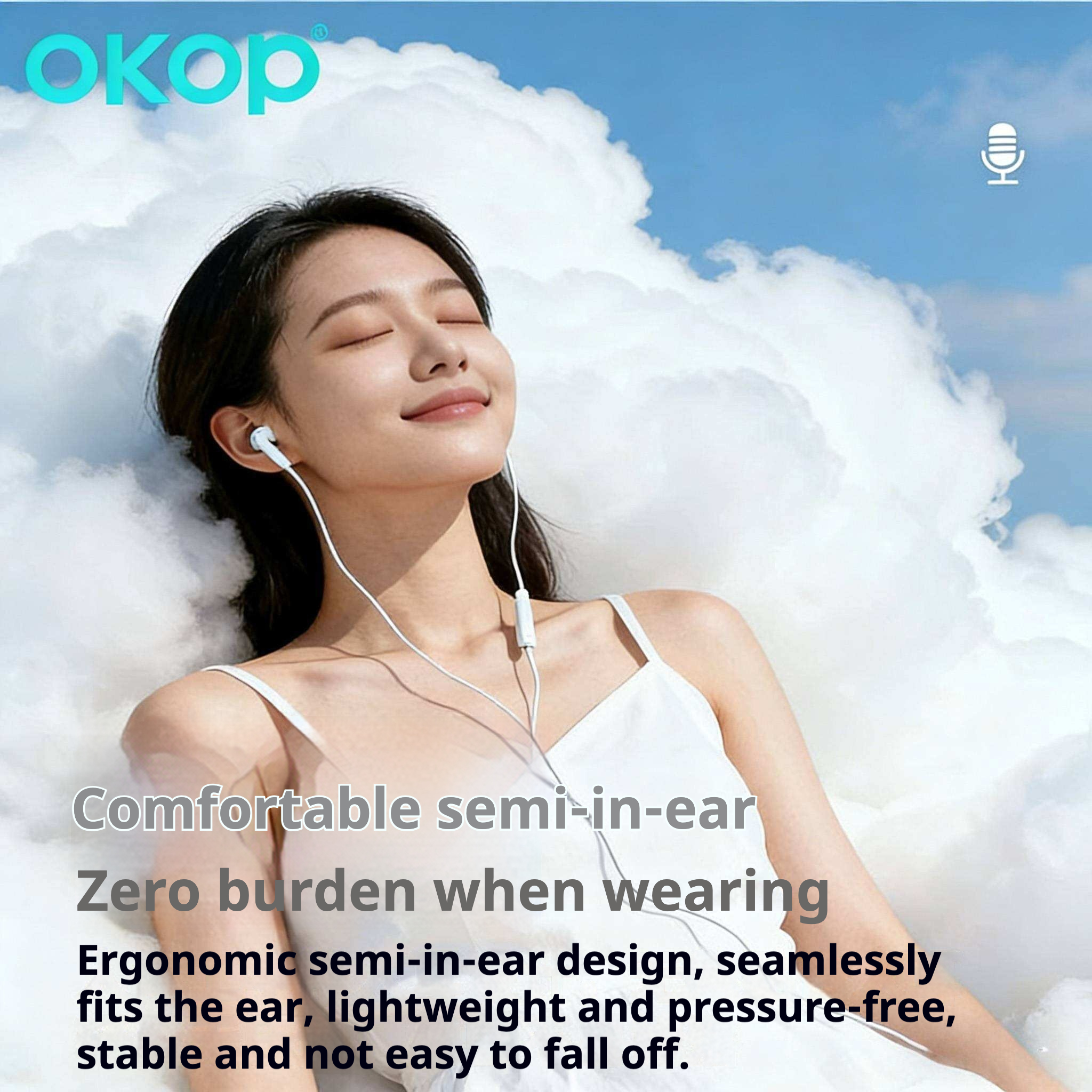 KP-243 New In-Ear USB-C Wired Earphones With In-Line Controls High Volume High Sound Quality Low Latency Music Gaming In Stock 5