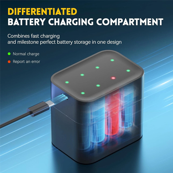Battery Storage Case And Organiser With Battery Charge Tester 7