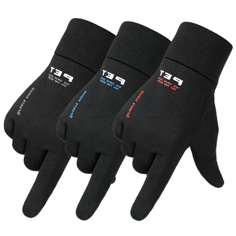 Men's Waterproof Non-slip and Warm Touch Screen Cycling Gloves
