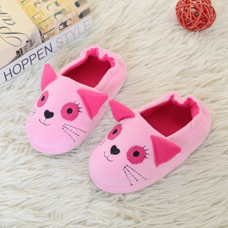 Children's Winter Plush Warm Cotton Slippers — view 3