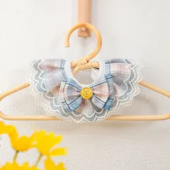 Cat Scarf Pet Slobber Decorative Collar - Blue - View 1