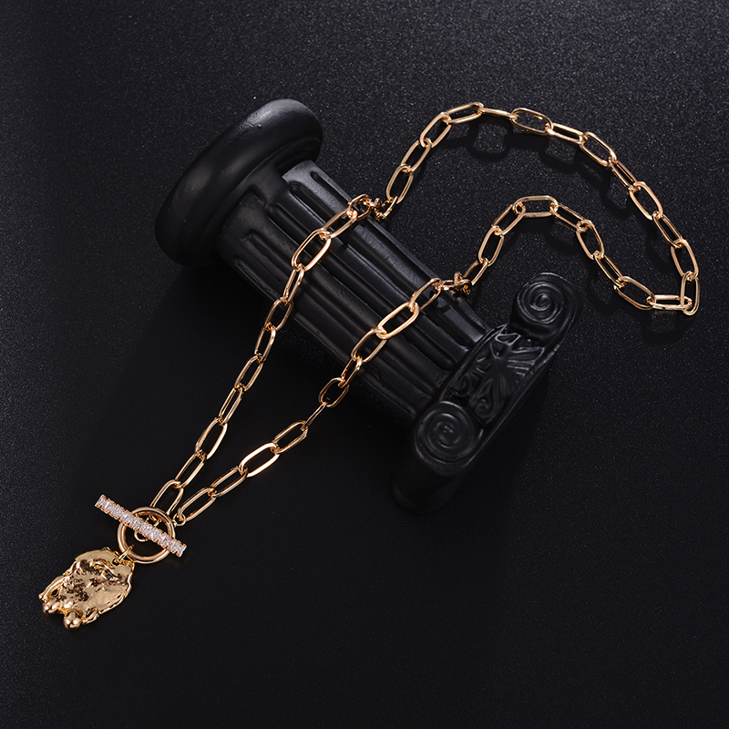 Pure Copper Pendant With Tassel Design, Fashion Trend And Necklace