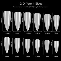 Finished Nail Stickers For Wearing Nails With Water Droplets - J06 Natural - View 1