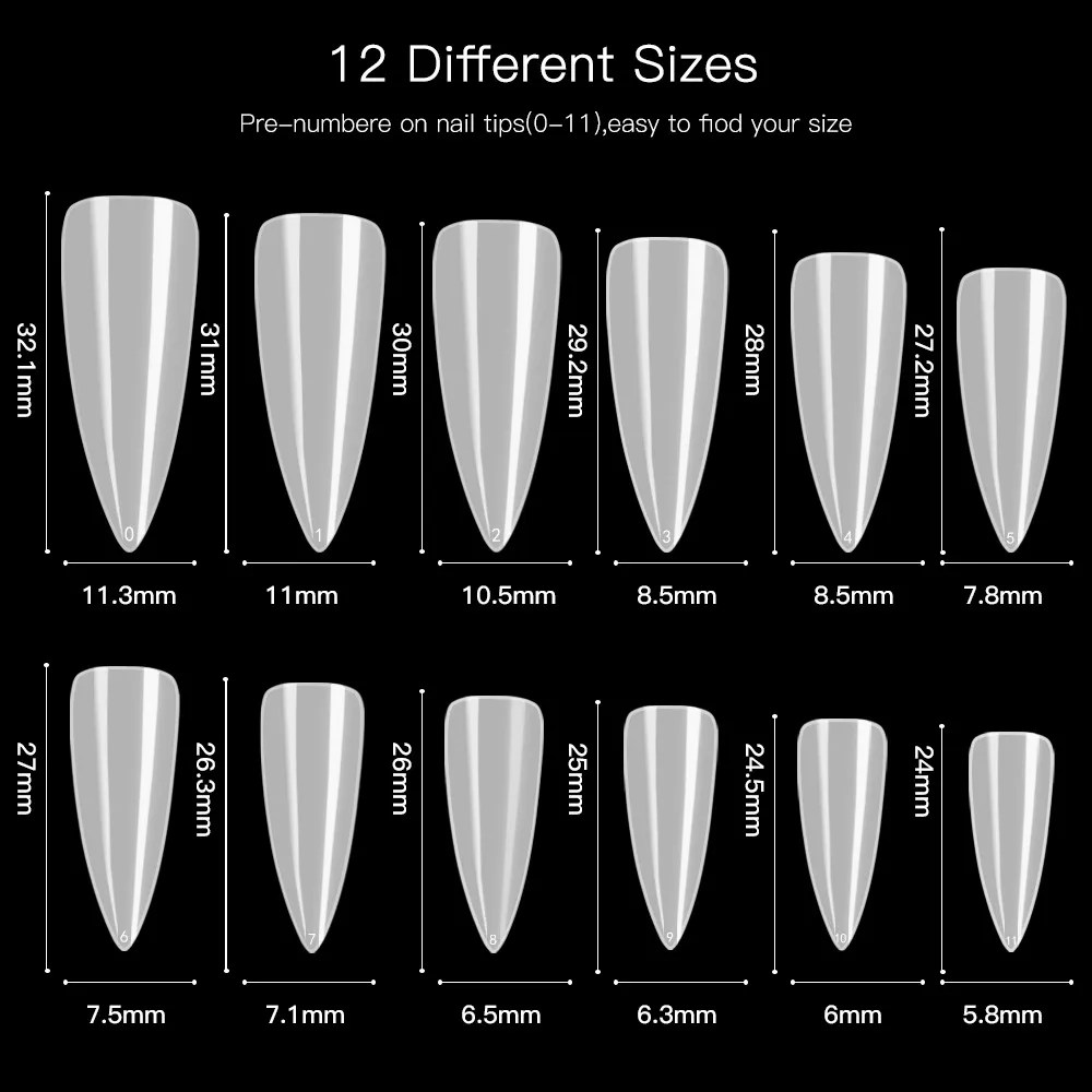 Finished Nail Stickers For Wearing Nails With Water Droplets - J06 Natural