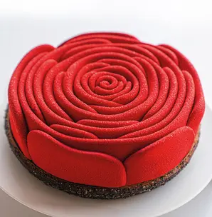 Melaleuca Big Rose Valentine's Day Mousse Silicone