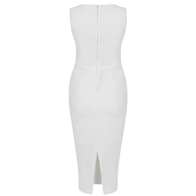 Sleeveless Bodycon Midi Dress