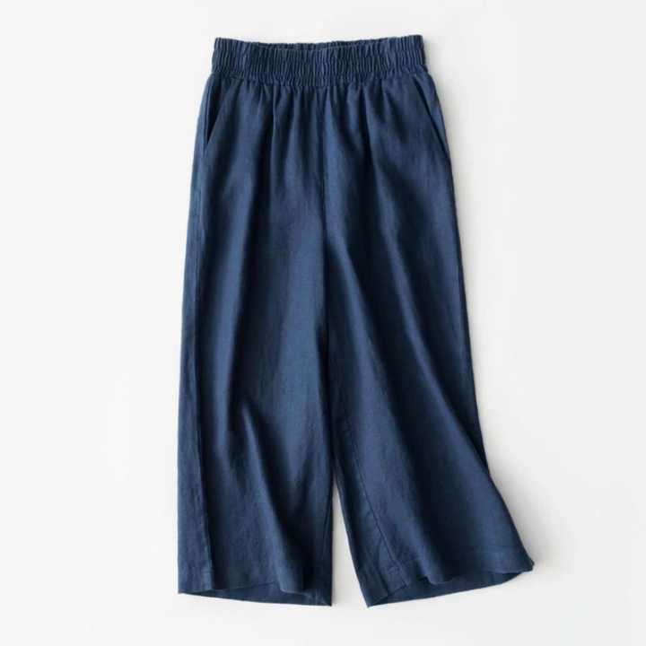 Fashion Thin Linen Loose Plus Size Pants
