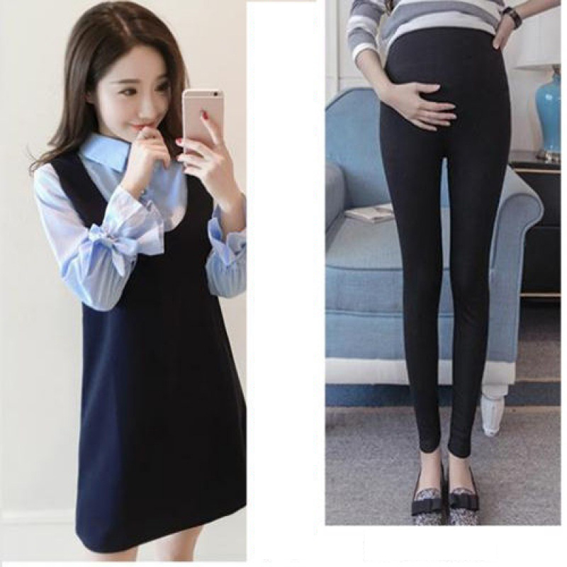 Two-piece Dress Jacket Summer New Maternity Suit Skirt Leggings