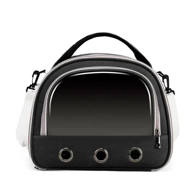 Bird Bag Portable Out and out Birdcage Foldable Parrot Bag Hamster Pigeon Portable One shoulder Small Pet Out and out Bag Black - Shop at LoveMi