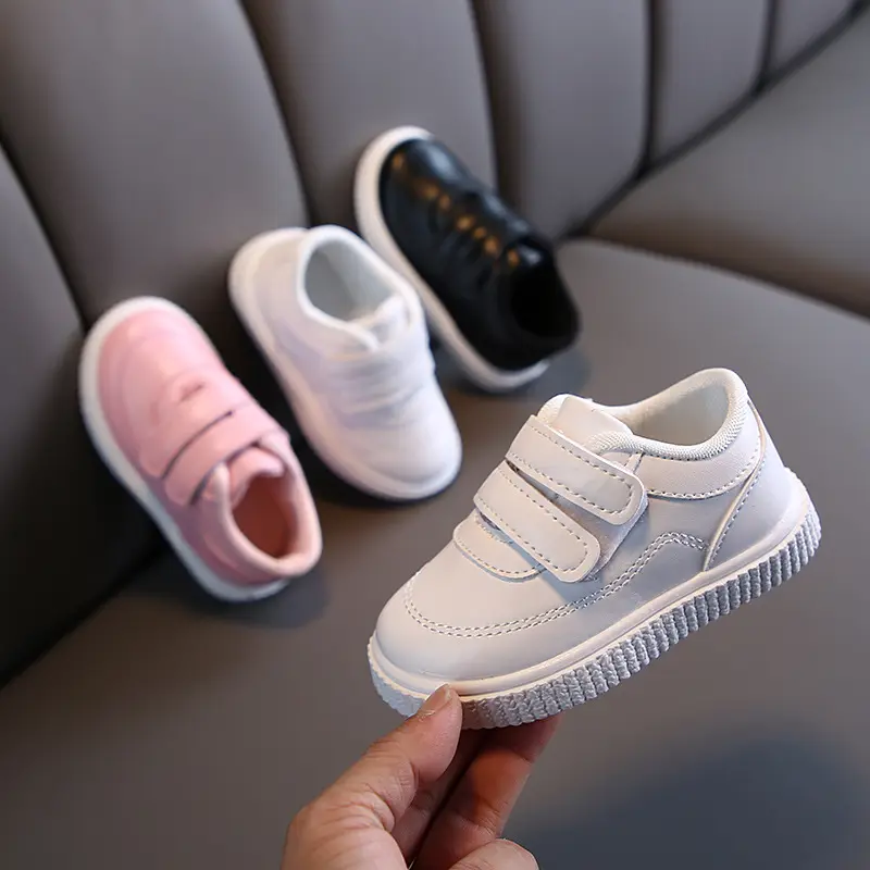 Fashion High Quality Boys White Toddler Sneaker