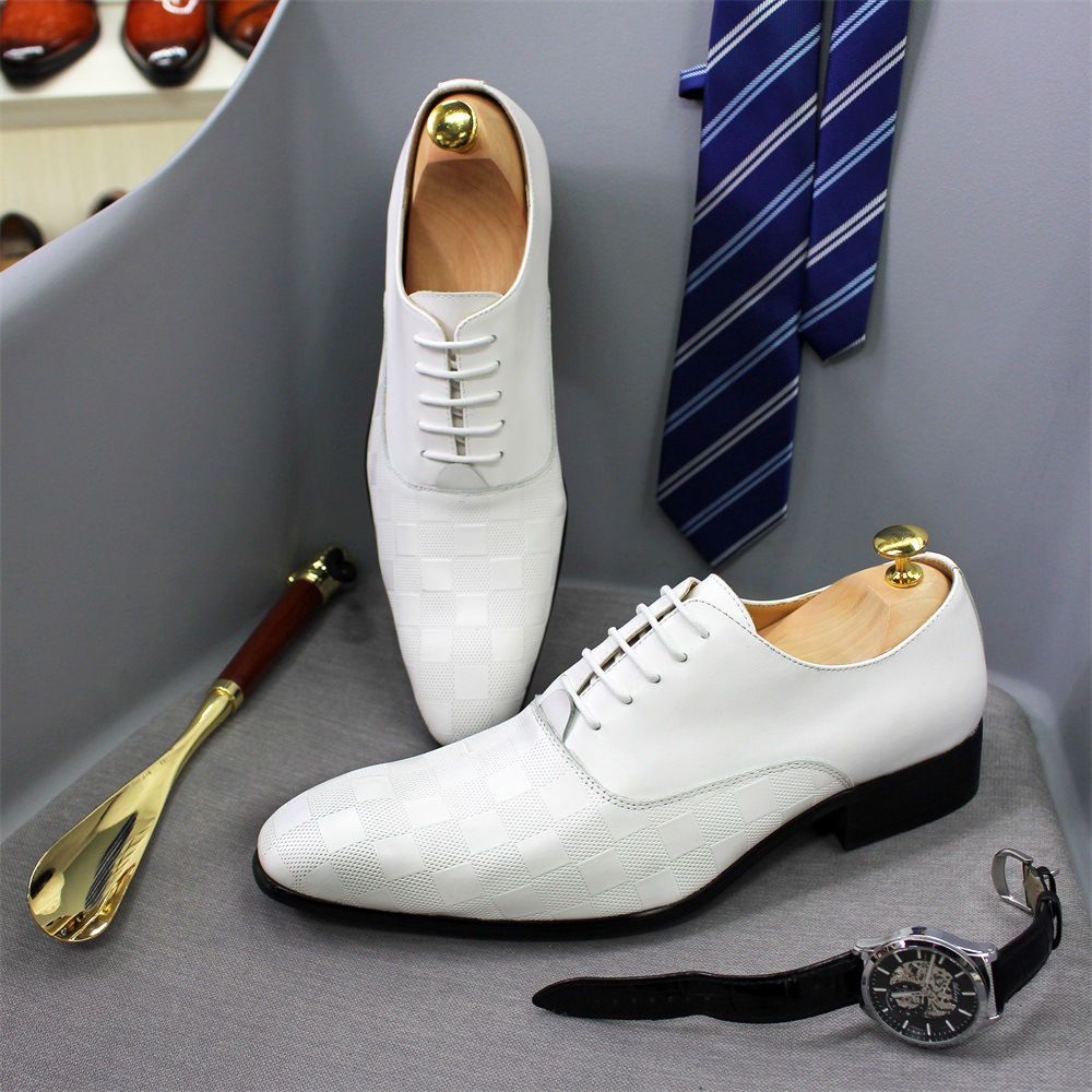 European And American Business Men's Leather Fashion Casual Shoes