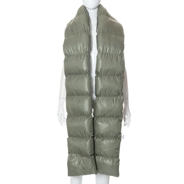 Fashion Street Trendsetter Solid Color Warm Cotton Bib Green - Shop at LoveMi
