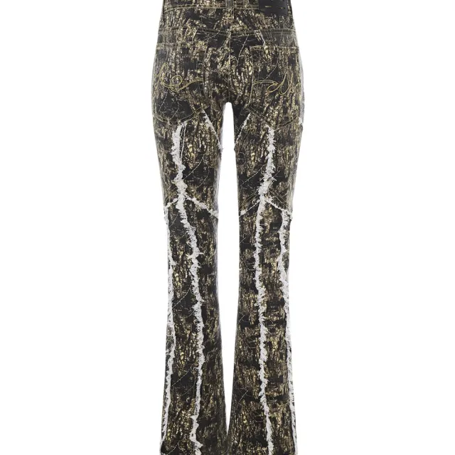 Women's Hip hop Fashion Jeans Camouflage Green - Shop at LoveMi
