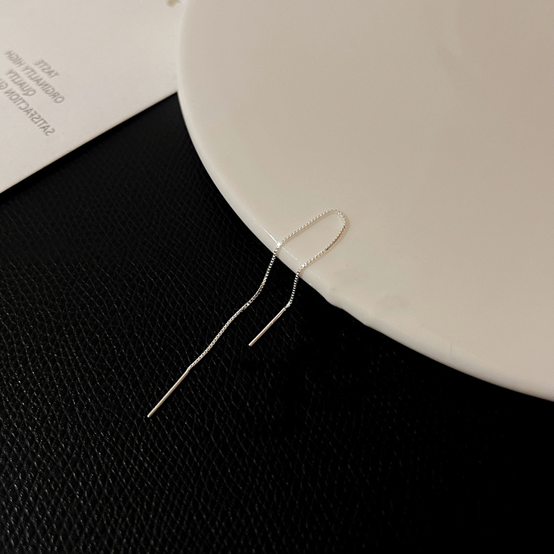 Temperament Tassel Face Slim Long Ear Line